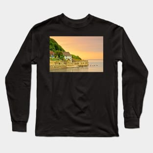 Thatched Cottage, Runswick Bay, North Yorkshire Long Sleeve T-Shirt